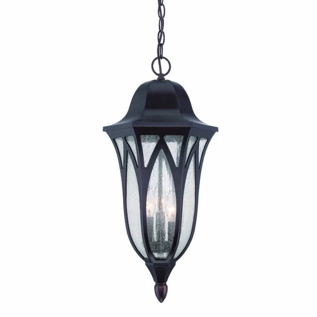 antique bronze geometric glass hanging light lamp ceiling fixture interior design