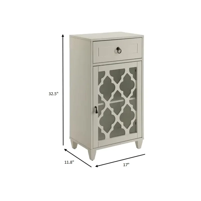 Fret Work Design Glass Door White Cabinet Fret Work Design Glass Door White Cabinet