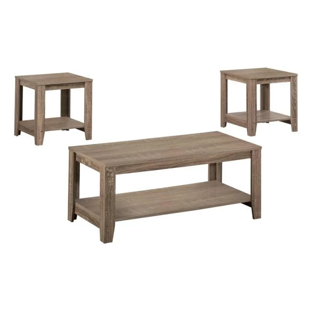 Dark taupe table with wood stain finish and hardwood outdoor bench design