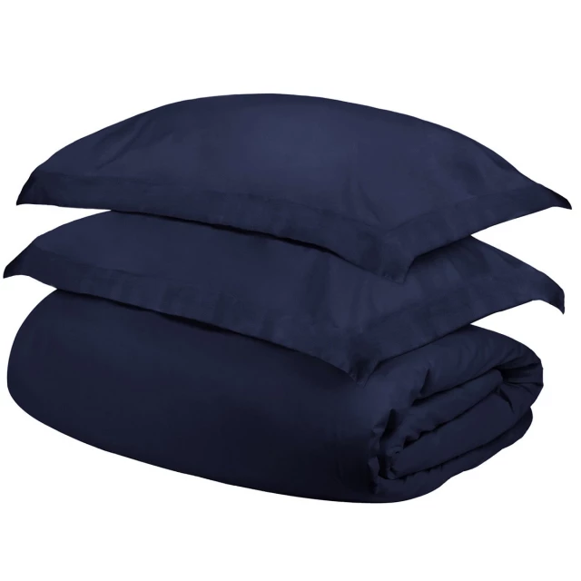 High-quality blend thread count washable duvet cover with textured design