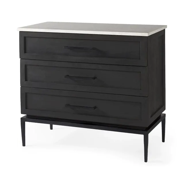 Updated Rustic Dark And Light Marble Top Dresser Updated Rustic Dark And Light Marble Top Dresser