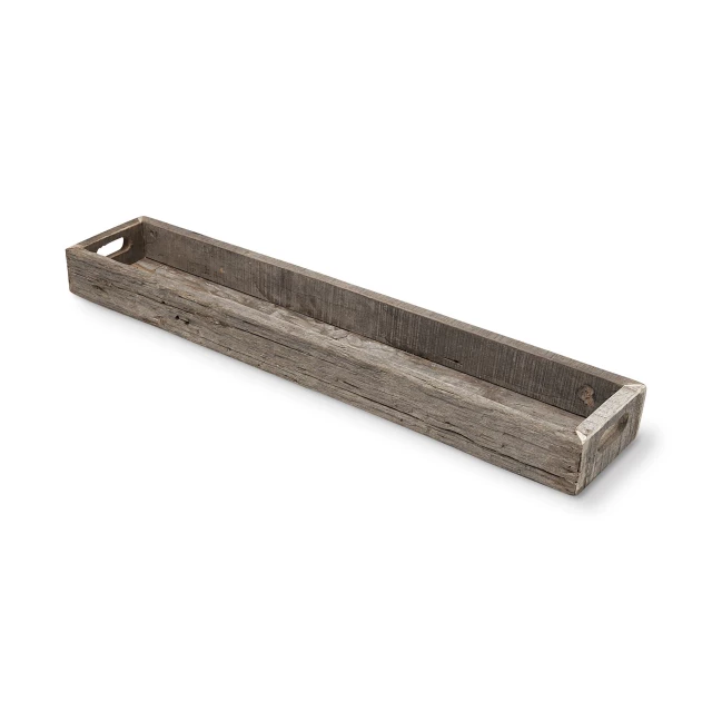reclaimed wood grains knots highlight tray rectangle hardwood tool fashion accessory