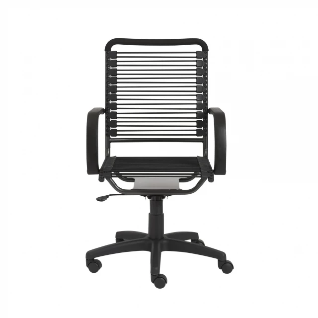 task chair bungee back steel frame with ergonomic design and durable steel frame