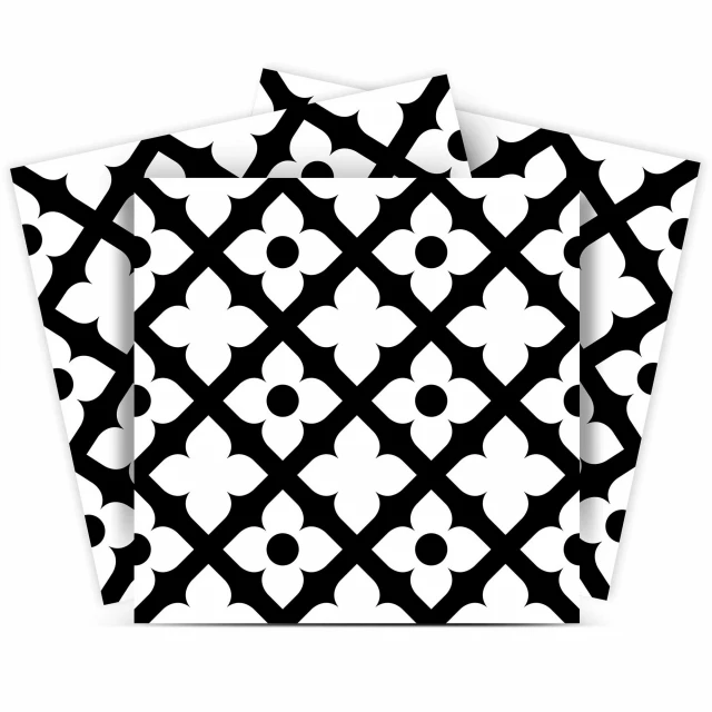 white dia peel stick removable tiles with rectangle pattern and symmetry