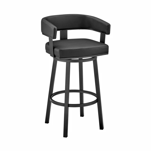 Low back bar height chair in wood with rectangle table outdoor furniture