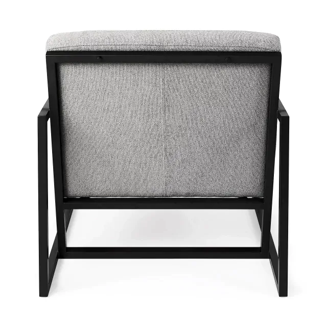 Geo Modern Gray And Black Accent Or Side Chair Geo Modern Gray And Black Accent Or Side Chair