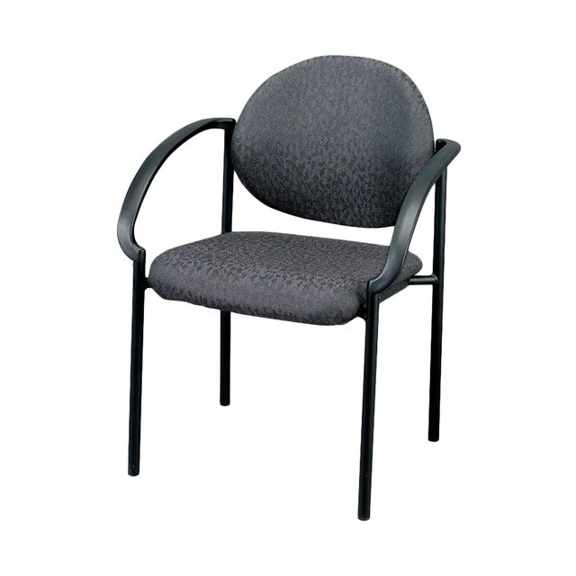 charcoal fabric office chair with armrests for comfort and support