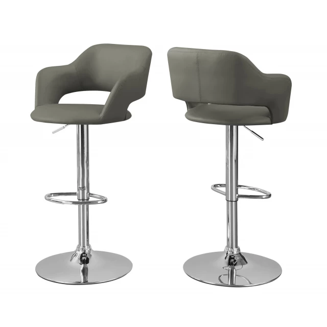 Low back bar height bar chair in white with comfortable seating and rectangular design