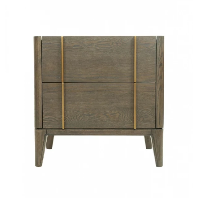 Dark brown white faux marble drawers with wood stain and hardwood finish