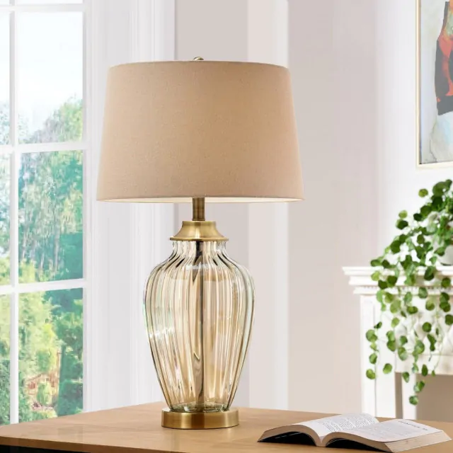 Bronze metal lamp outlet