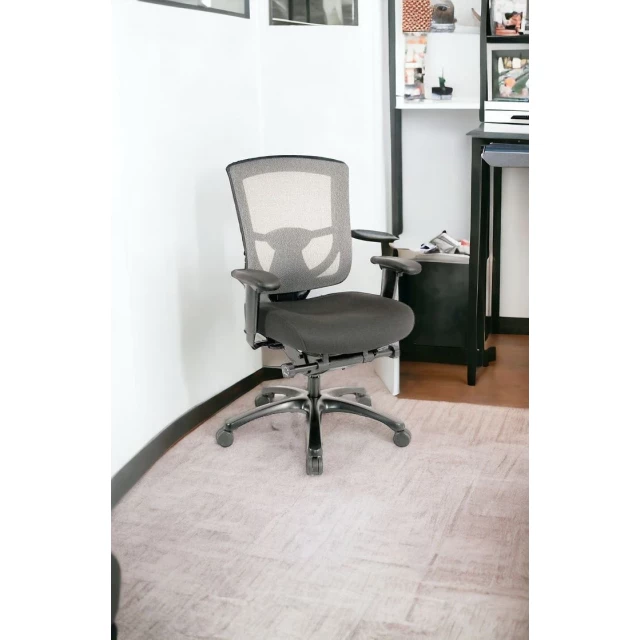 adjustable swivel mesh rolling office chair for comfortable office seating