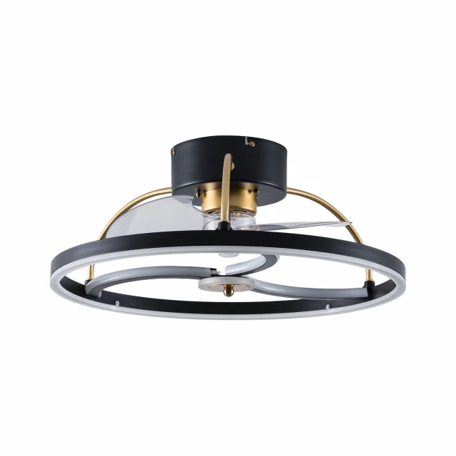 remote control integrated light ceiling fan with modern design and efficient lighting