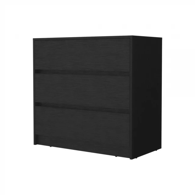 manufactured wood drawer no handles dresser in a clean design