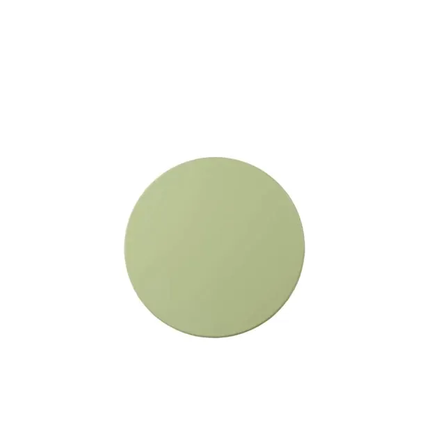Light Green Solid Wooden Pedestal Side Table Light Green Solid Wooden Pedestal Side Table