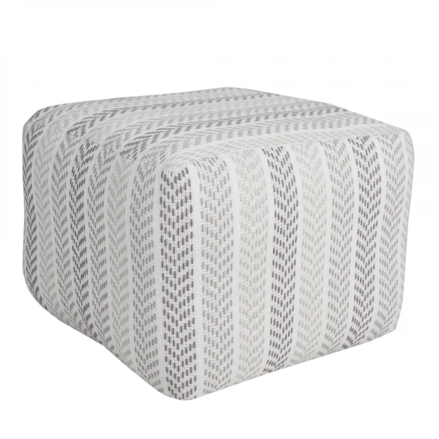 Gray cotton ottoman furniture for home comfort and style