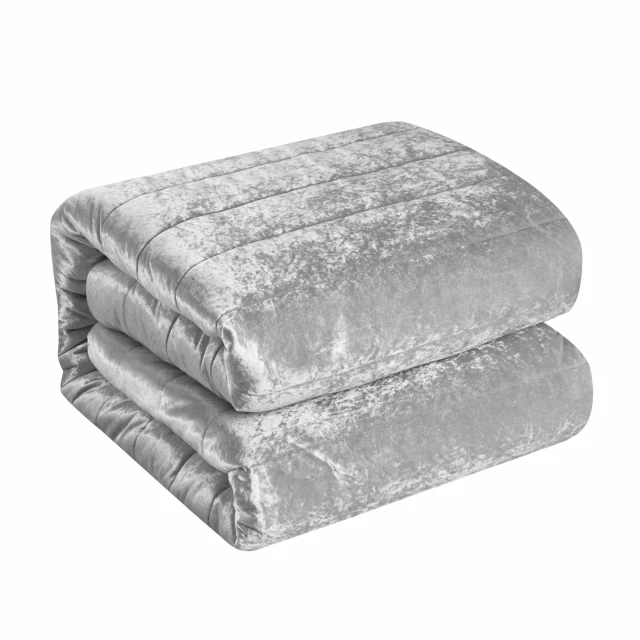 Polyester thread count washable down comforter with soft linens texture for home bedding