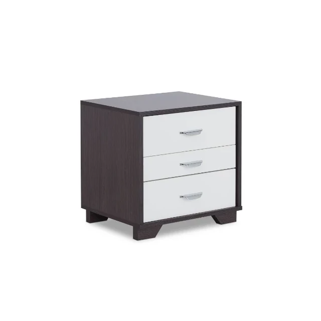 Rectangular furniture piece with drawers and varnish finish in an online shop