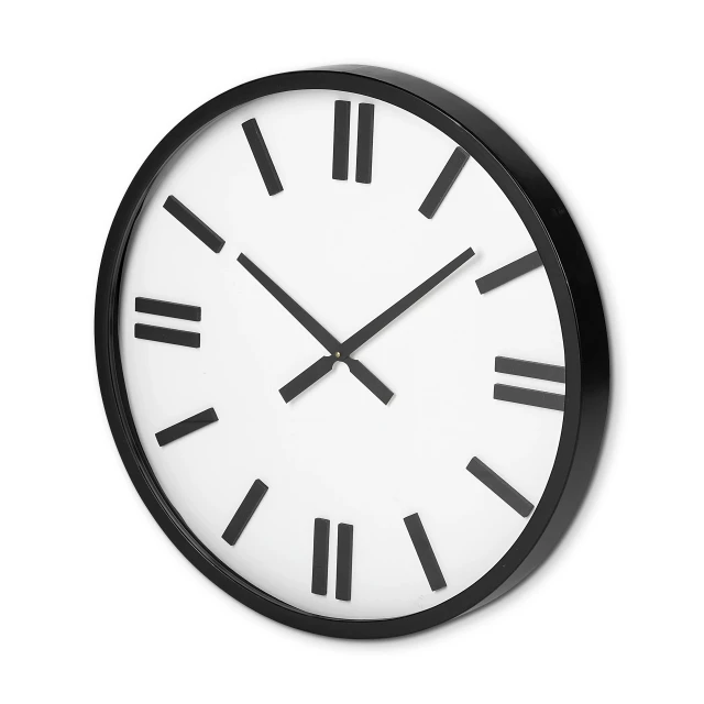 clock white face non numerical number wall clock fashion accessory