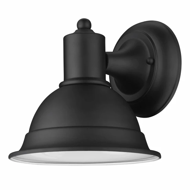 matte black aluminum wall sconce for modern home decor