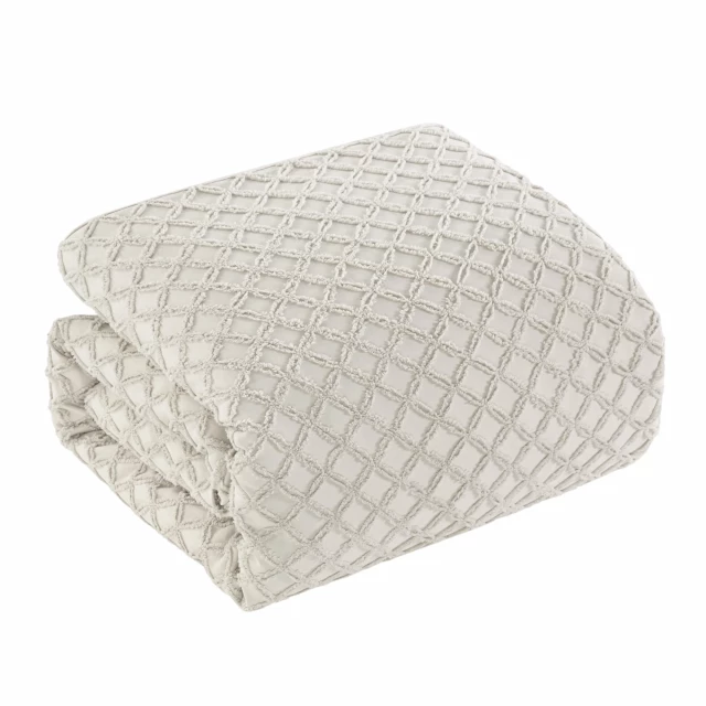 Polyester thread count washable duvet cover in a minimalist bedroom setting