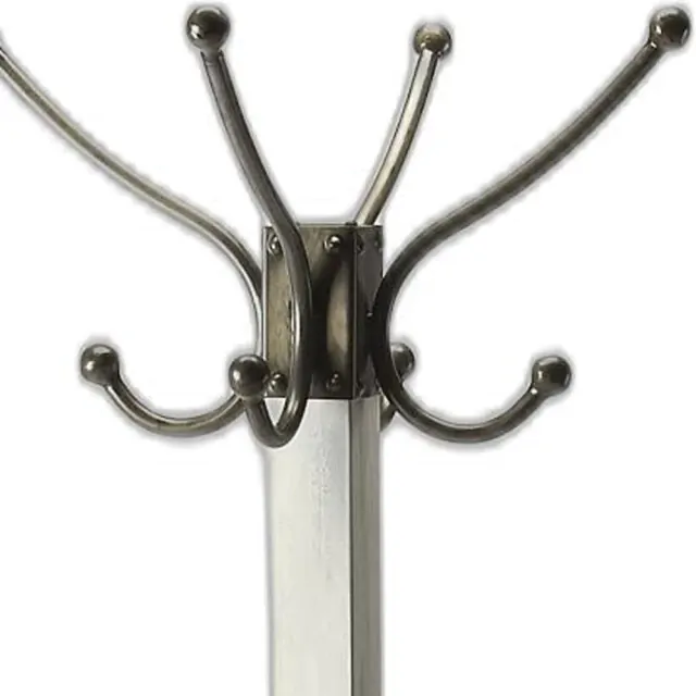 Logan Square White Wood Coat Rack Tree House Tipster