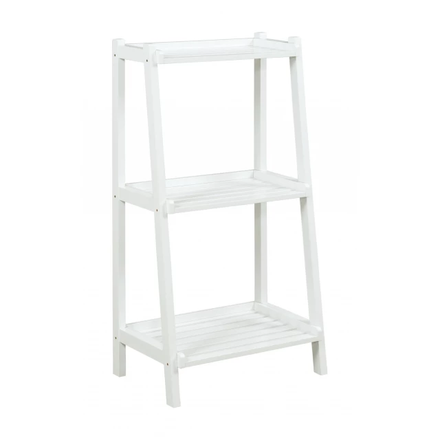 bookcase shelves white furniture with wood and metal materials