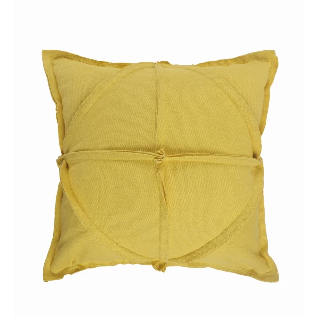 lemon cotton zippered pillow in soft tints and shades for comfortable bedding and home decor