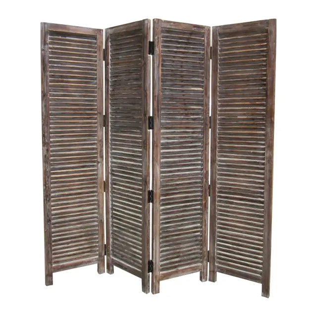 80 X 84 Brown Wood Screen 80 X 84 Brown Wood Screen