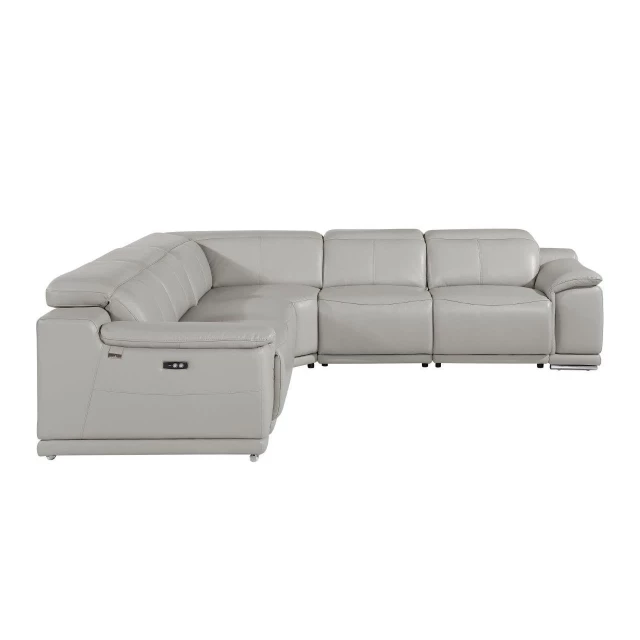 U-shaped sectional console with stylish design