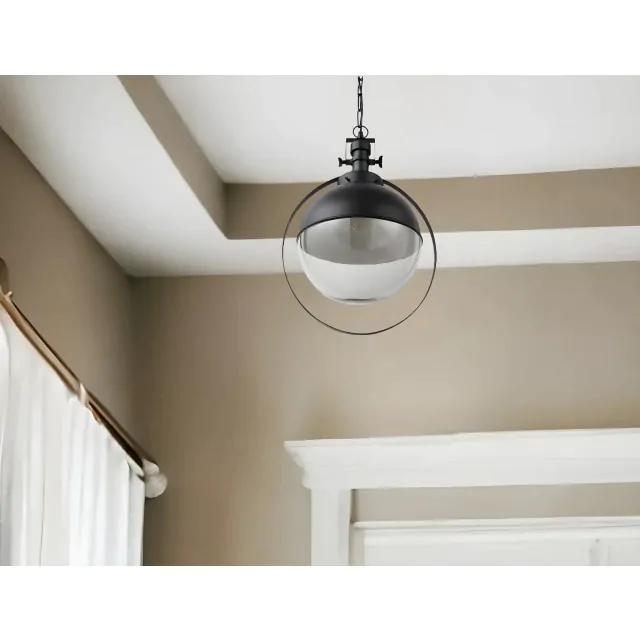 Metal sphere pendant light discount