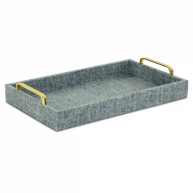 light blue linen wooden tray rectangle tool flooring metal composite material font wood grass