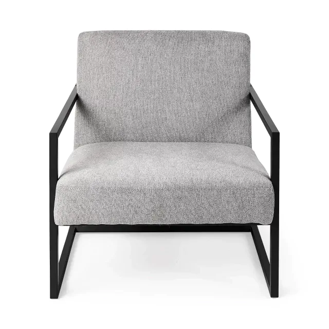 Geo Modern Gray And Black Accent Or Side Chair Geo Modern Gray And Black Accent Or Side Chair