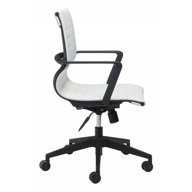 task chair metal back steel frame with armrest and office chair features