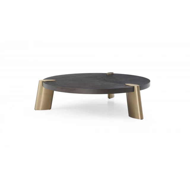 Wenge veneer stainless steel coffee table with wood stain finish and rectangle plywood design for modern outdoor furniture