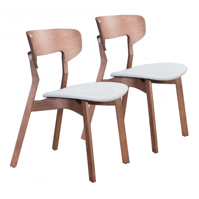 Rubberwood King Louis back dining chairs with armrests in hardwood material for comfort