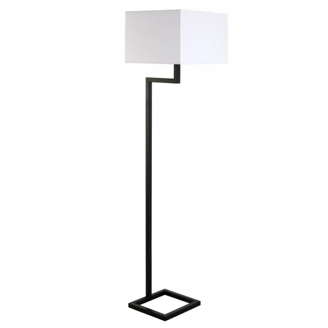 lamp white frosted glass rectangular shade