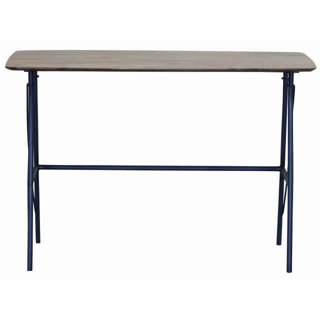 brown black writing desk rectangular table for home office