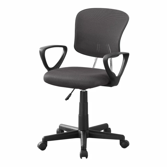 task chair mesh back plastic frame with armrest office chair for comfort