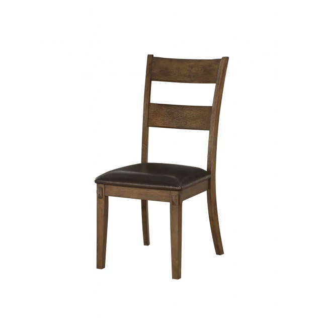 Oak rubberwood ladder back dining chairs with armrests and hardwood construction for comfort and durability