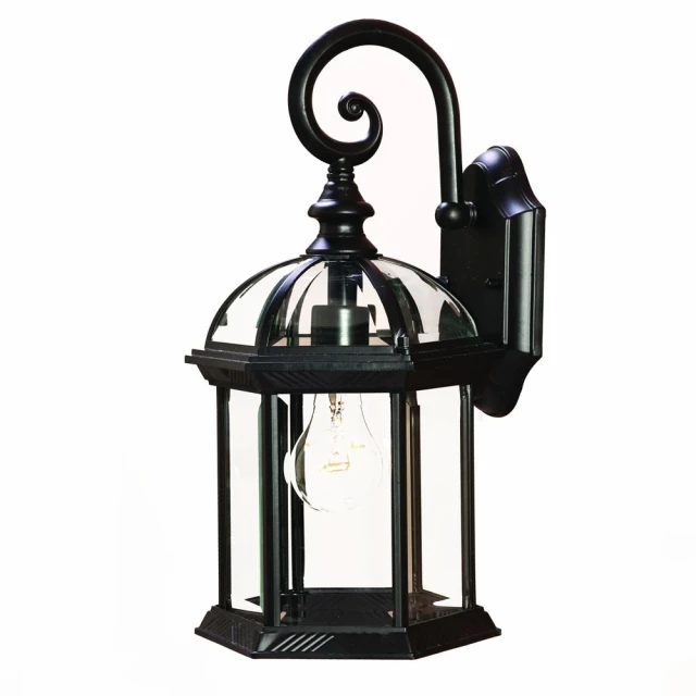 matte black eastern lantern wall light metal lamp