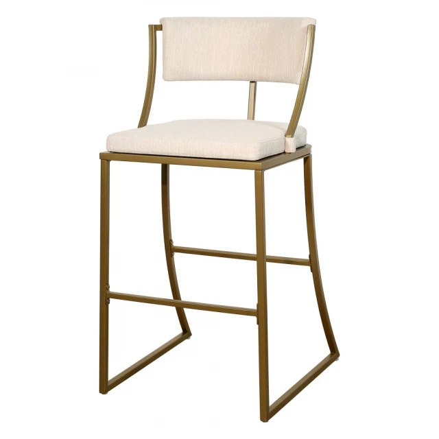 Low back bar height bar chair with armrest made of wood for outdoor furniture