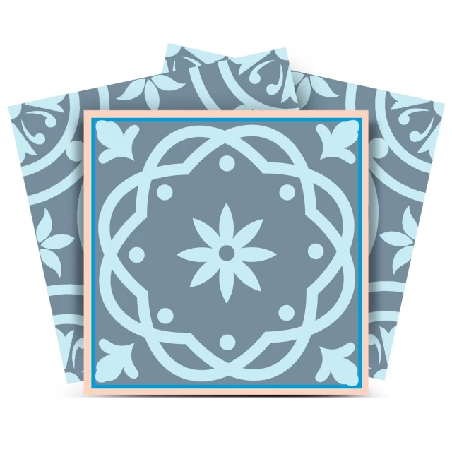 peach mosaic peel stick removable tiles with rectangle pattern and creative arts design