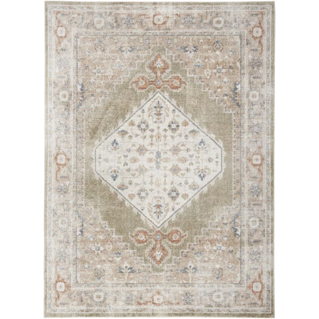 power loom distressed washable area rug in brown and beige textile rectangle floor decor