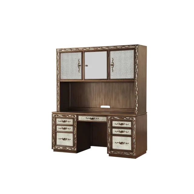Gold desk with hutch hotsell