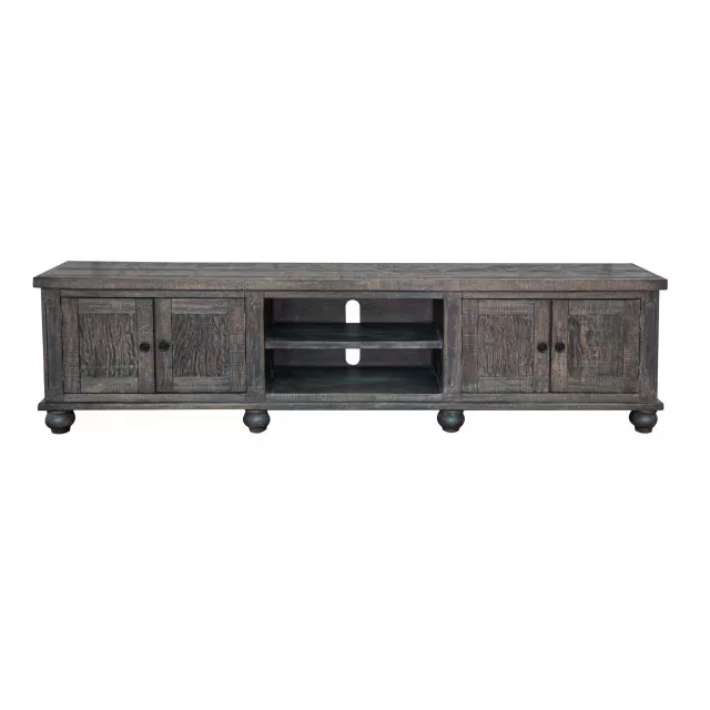 cabinet enclosed storage distressed tv stand with drawers and wood finish