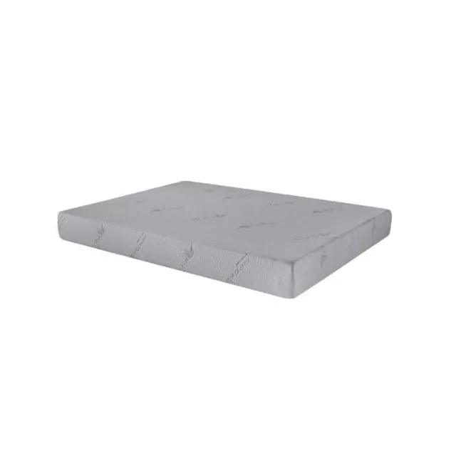 aloe vera infused memory foam mattress with soft composite material texture