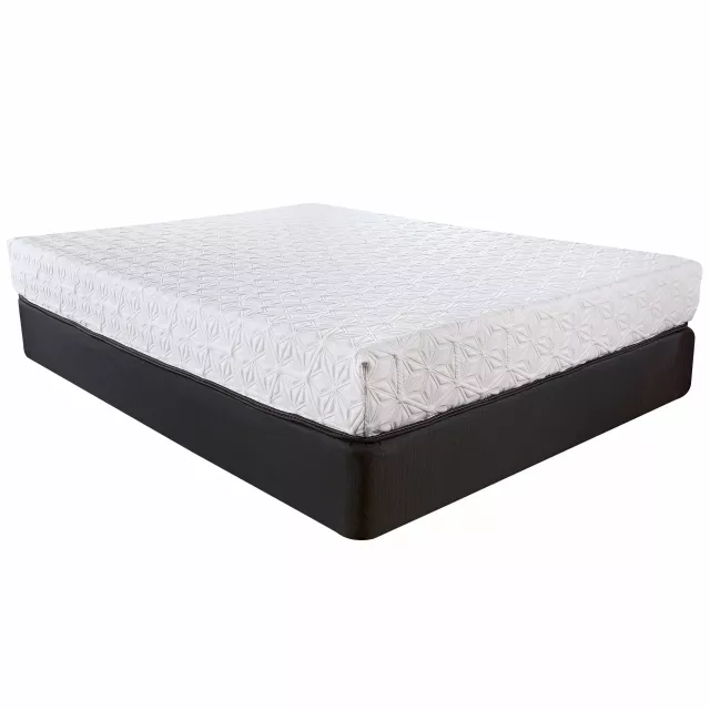 Memory foam twin XL mattress on wooden flooring with linens and minimalist design