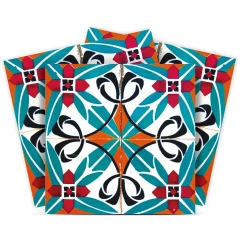 6" X 6" Cali Venice Removable  Peel And Stick Tiles