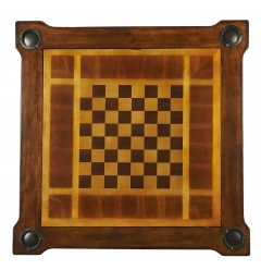 36" Brown Square Coffee Table