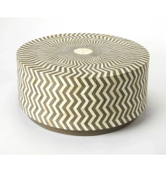 Bone Inlay Coffee Table